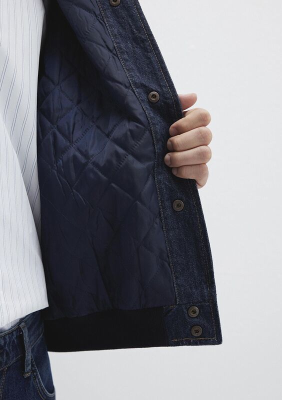 LEROY Erkek Mavi Denim Ceket - M0110718