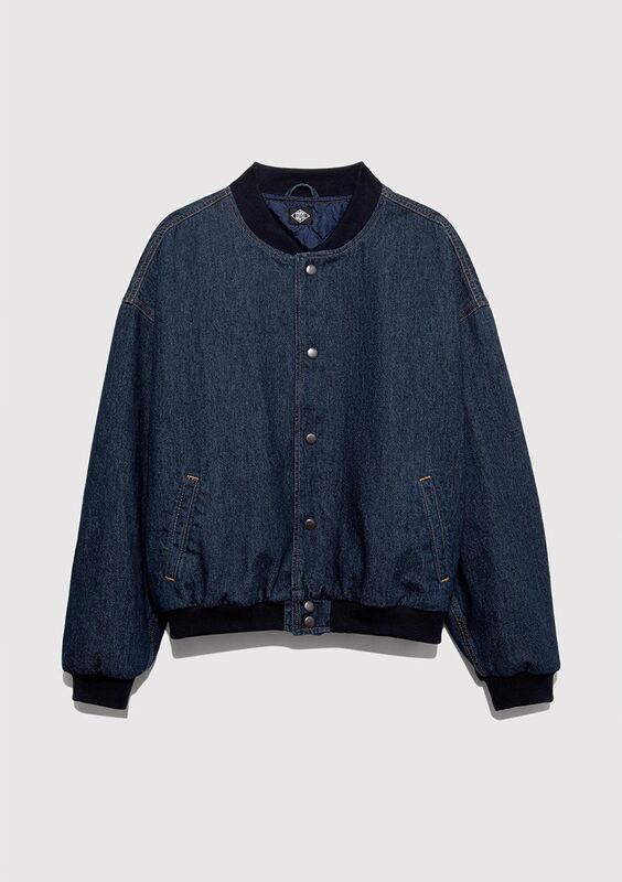 LEROY Erkek Mavi Denim Ceket - M0110718