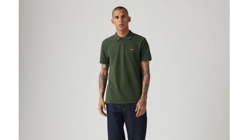 LEVIS HM POLO KOMBU GREEN PIQUE Erkek Yeşil Gömlek - 35883