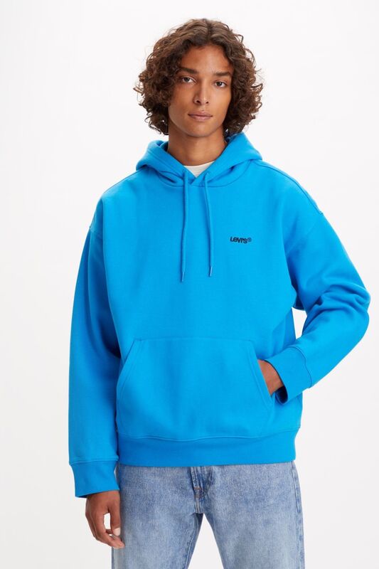 Levi's - Levis Sweats Hoodie Cloisonne Erkek Siyah Sweatshirt - A2635