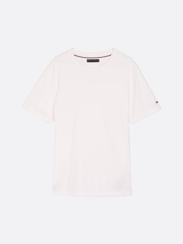 LIGHT INTERLOCK TEE Erkek Beyaz T-Shirt - MW0MW37508