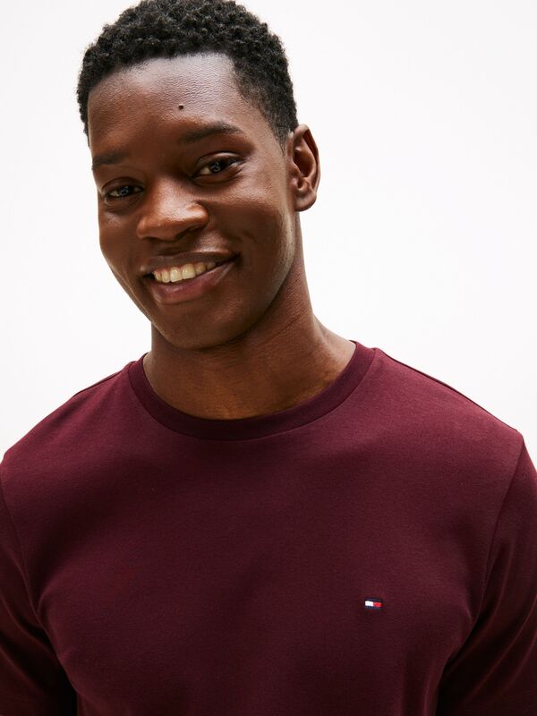 LIGHT INTERLOCK TEE Erkek Kırmızı T-Shirt - MW0MW37508