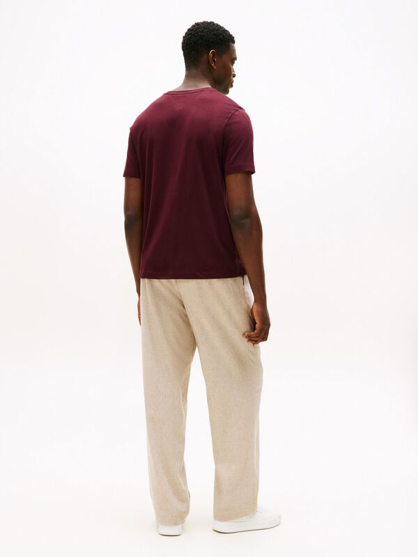 LIGHT INTERLOCK TEE Erkek Kırmızı T-Shirt - MW0MW37508