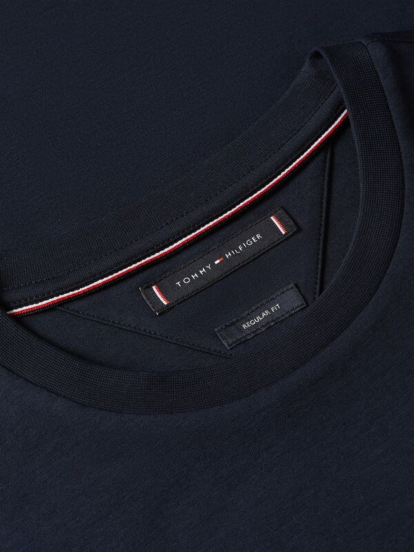 LIGHT INTERLOCK TEE Erkek Mavi T-Shirt - MW0MW37508