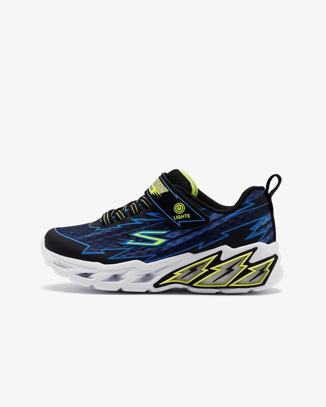 Skechers - Light Storm 2.0 - Bolt-Brights Erkek Çocuk Siyah Spor Ayakkabı - 400149L