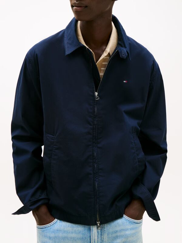 LIGHTWEIGHT COTTON IVY JACKET Erkek Mavi Ceket - MW0MW38715