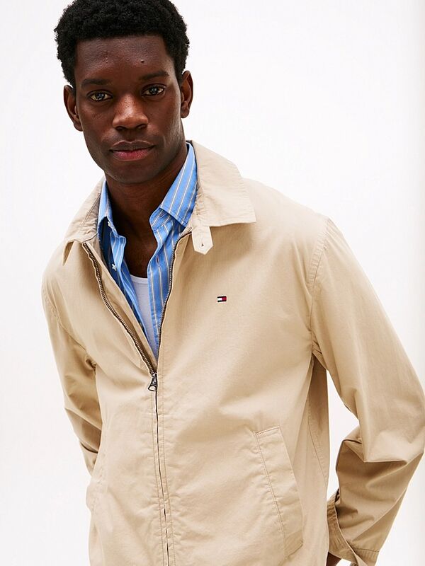 LIGHTWEIGHT COTTON IVY JACKET Erkek Yeşil Ceket - MW0MW38715