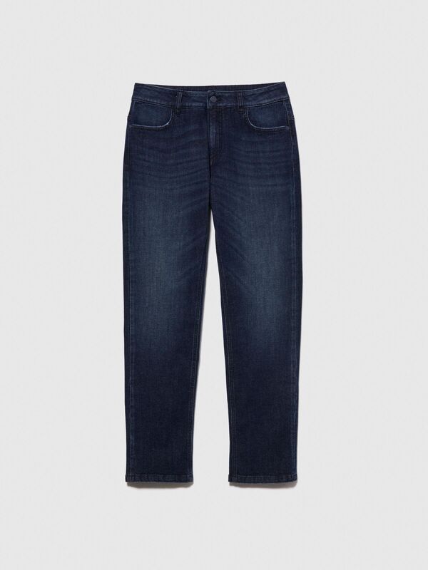Lima Slim Carrot Fit Denim Pantolon Kadın Haki Mix Pantolon - 323A44ZALE01J