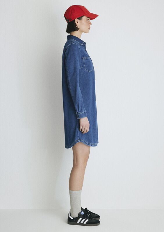 LIZ Kadın Dark Blue Everyday Elbise - M130656