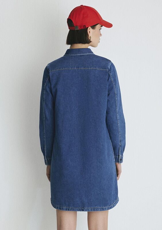 LIZ Kadın Dark Blue Everyday Elbise - M130656