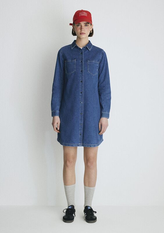 LIZ Kadın Dark Blue Everyday Elbise - M130656