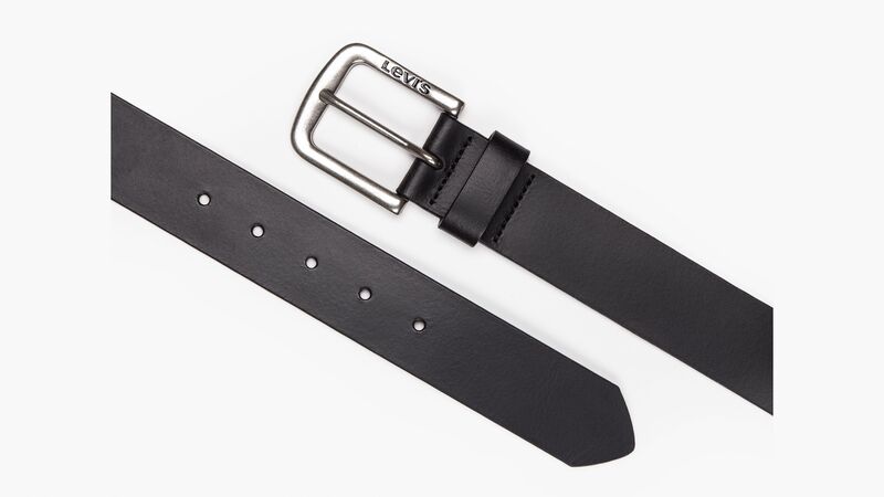 LM BELT LEGACY GROUP SEINE CAVIAR LEATHE Erkek Siyah Kemer - 38016