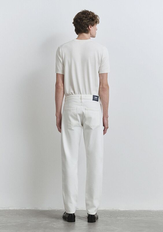 LONDON Erkek Kırık Beyaz Denim Pantolon - M0010172