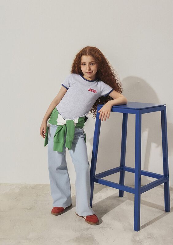 LORI Kız Çocuk Bleached Denim Denim Pantolon - M7010036