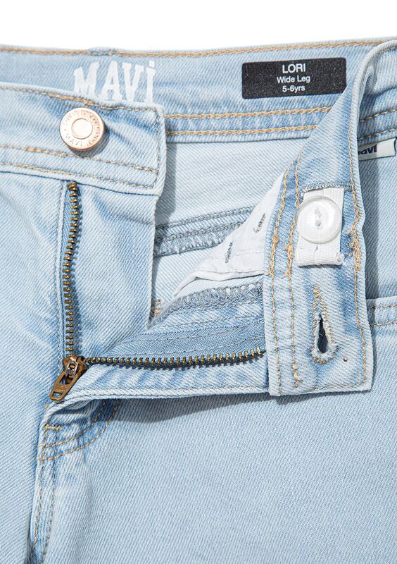LORI Kız Çocuk Bleached Denim Denim Pantolon - M7010036