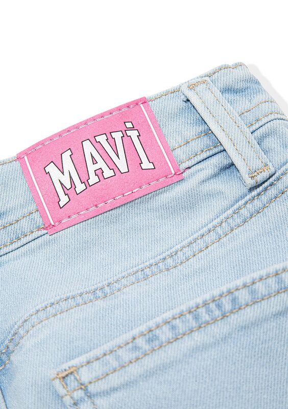 LORI Kız Çocuk Bleached Denim Denim Pantolon - M7010036