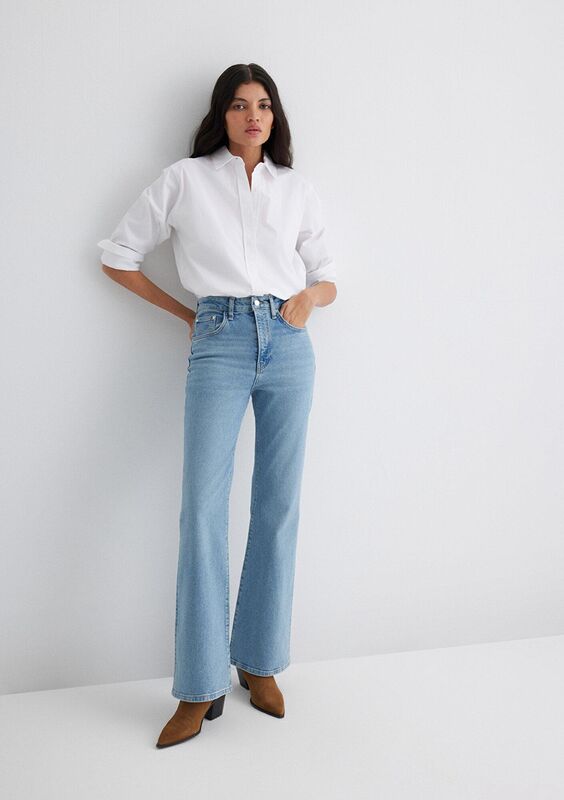LOS ANGELES Kadın Mavi Denim Pantolon - M1010349