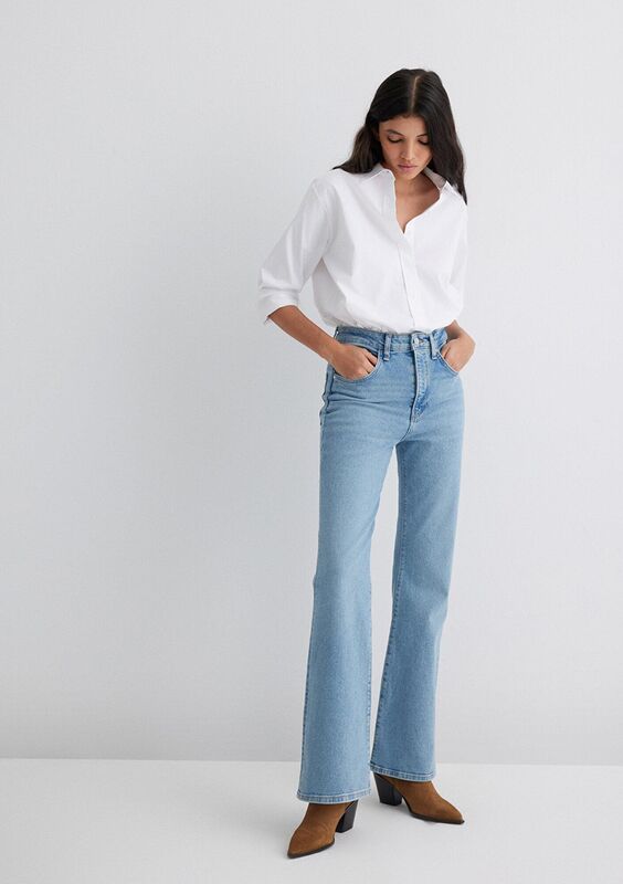 LOS ANGELES Kadın Mavi Denim Pantolon - M1010349
