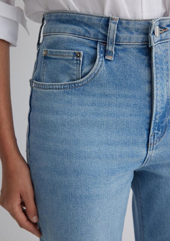 LOS ANGELES Kadın Mavi Denim Pantolon - M1010349