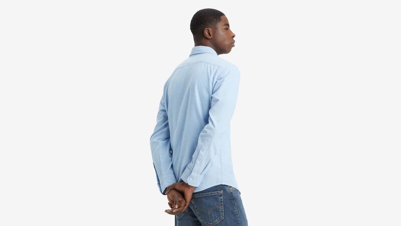 LS BATTERY HM SHIRT SLIM BLACK AGATE Erkek Mavi UK Gömlek - 86625
