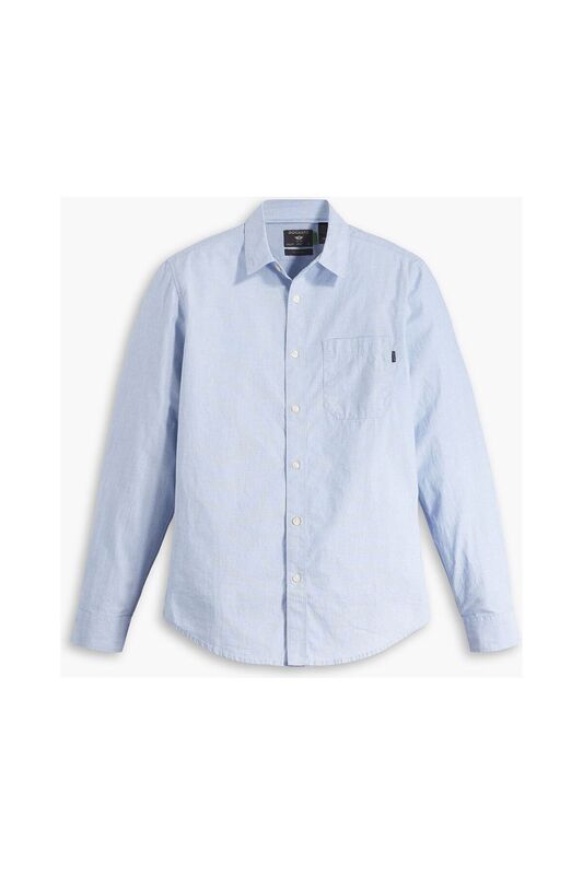 LS ULTIMATE SHIRT SLIM END ON END DELFT Erkek Yeşil UK Gömlek - A4253