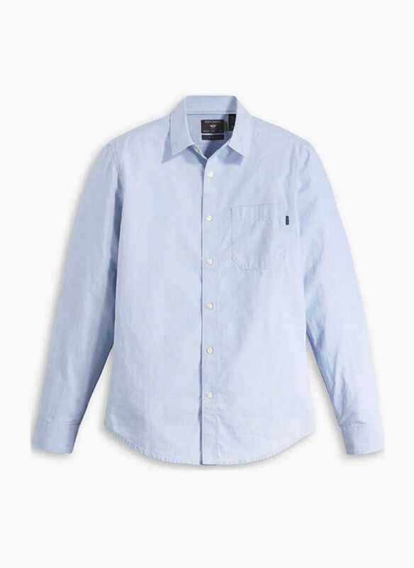 LS ULTIMATE SHIRT SLIM END ON END DELFT Erkek Yeşil UK Gömlek - A4253