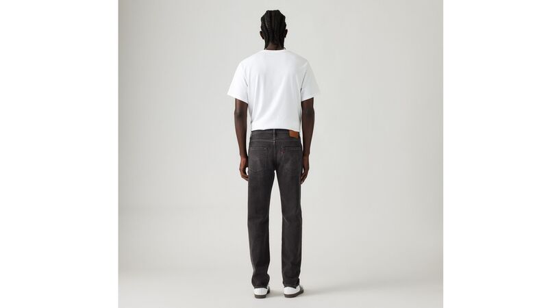 LSE 502 TAPER Erkek Siyah Denim Pantolon - A2088