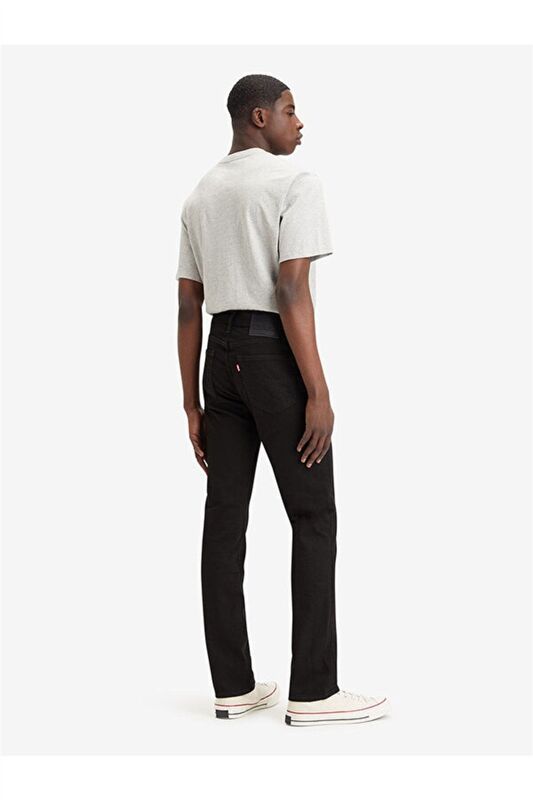 LSE_511 SLIM LSE_NIGHTSHINE Erkek Siyah Denim Pantolon - A2081