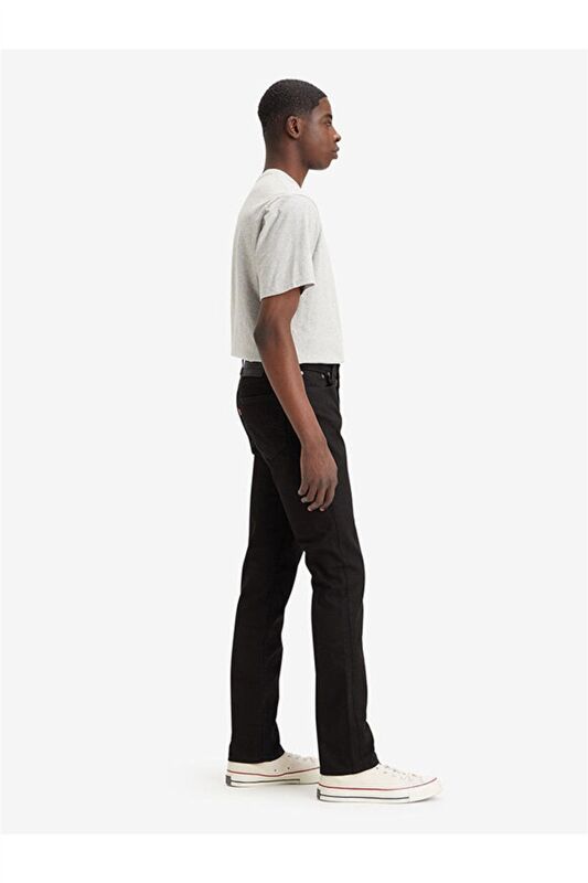 LSE_511 SLIM LSE_NIGHTSHINE Erkek Siyah Denim Pantolon - A2081