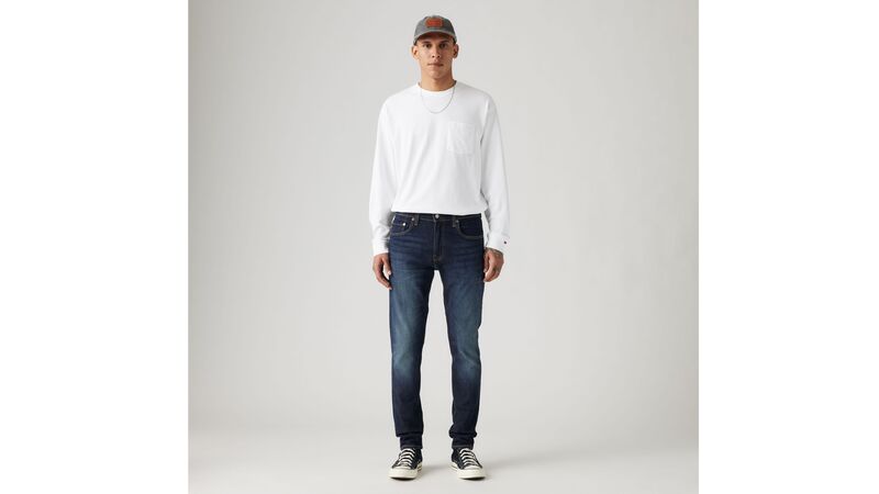 LSE_512 SLIM TAPER BIOLOGIA ADV Erkek Lacivert Denim Pantolon - A2087
