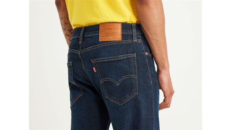LSE_512 SLIM TAPER BIOLOGIA ADV Erkek Lacivert Denim Pantolon - A2087