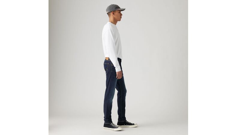 LSE_512 SLIM TAPER BIOLOGIA ADV Erkek Lacivert Denim Pantolon - A2087