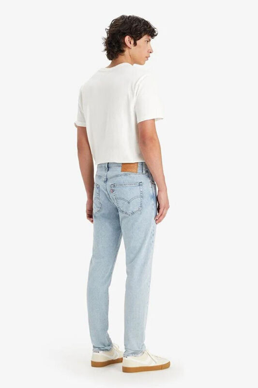 LSE_512 SLIM TAPER FROSTED COOL Erkek Light Indigo - Worn In Jean - A2087