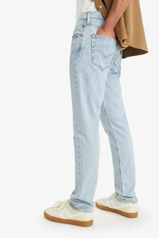 LSE_512 SLIM TAPER FROSTED COOL Erkek Light Indigo - Worn In Jean - A2087