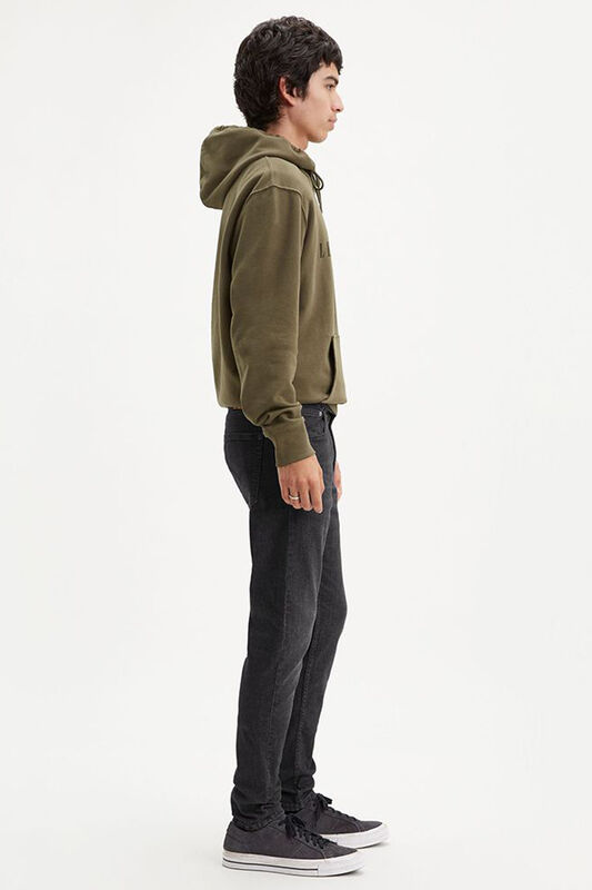 LSE_512 SLIM TAPER NATIVE CALI Erkek Siyah Jean - A2087