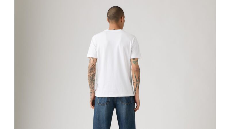 LSE_GRAPHIC CREWNECK TE SSNL FILLED BW W Erkek Beyaz T-Shirt - A2823