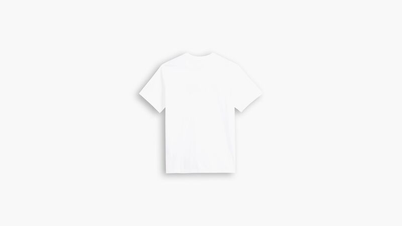 LSE_SS RELAXED FIT TEE LSE POSTER LOGO Erkek Bej Grafik Tişört - A2082