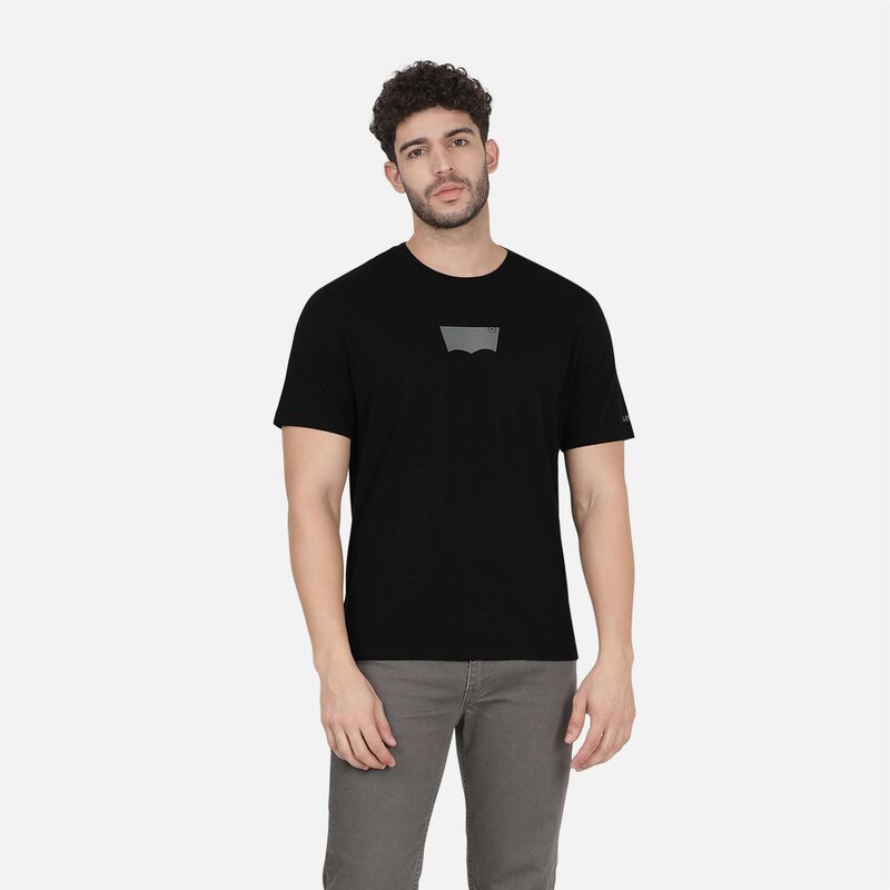 LSE_SS RELAXED FIT TEE YS BW CAVIAR GRA Erkek Gri T-Shirt - A2082