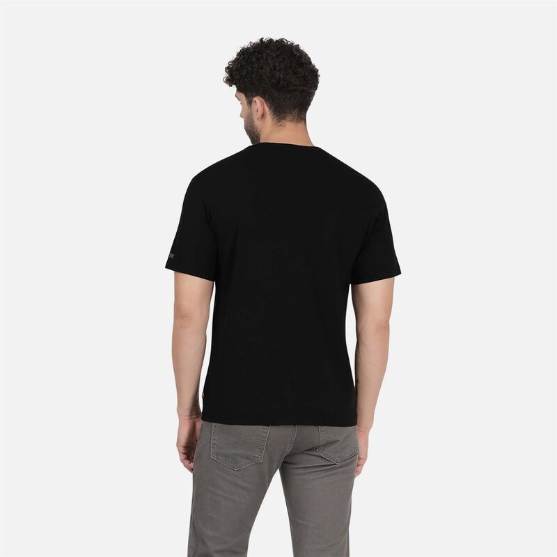 LSE_SS RELAXED FIT TEE YS BW CAVIAR GRA Erkek Gri T-Shirt - A2082
