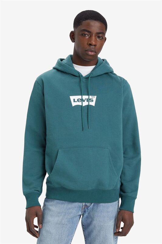 LSE T2 STD GRAPHIC HOOD SSNL CORE BATWI Erkek Yeşil Sweatshirt - A2410