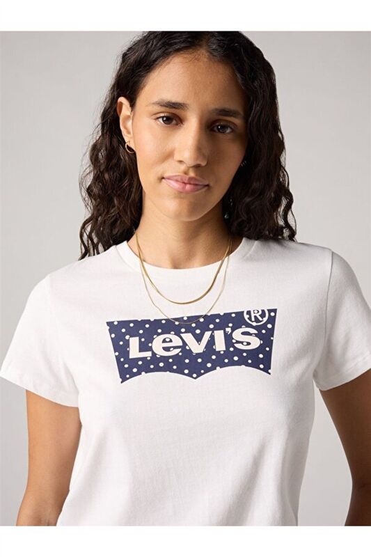 LSE THE PERFECT TEE CORE MINI SPORTSWEA Kadın Beyaz T-Shirt - A2086