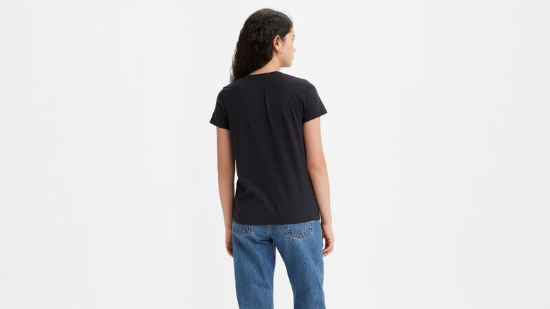 LSE THE PERFECT TEE CORE MINI SPORTSWEA Kadın Siyah T-Shirt - A2086