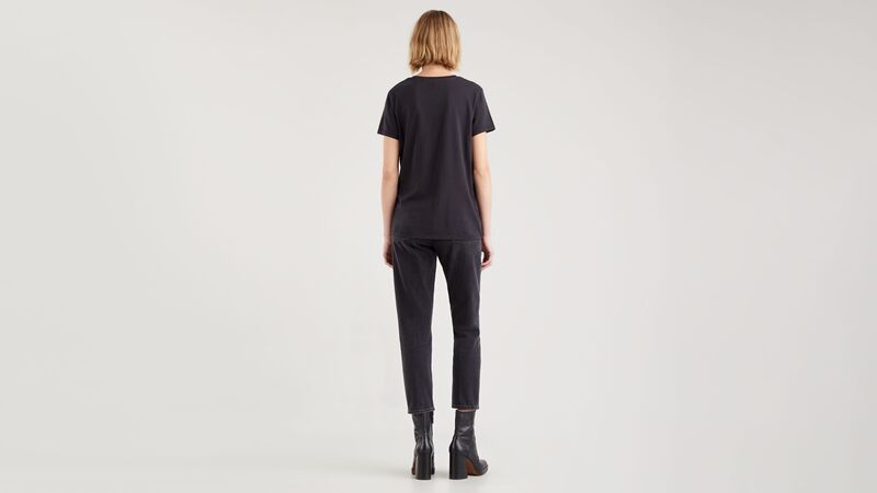 LSE THE PERFECT TEE CORE MINI SPORTSWEA Kadın Siyah T-Shirt - A2086