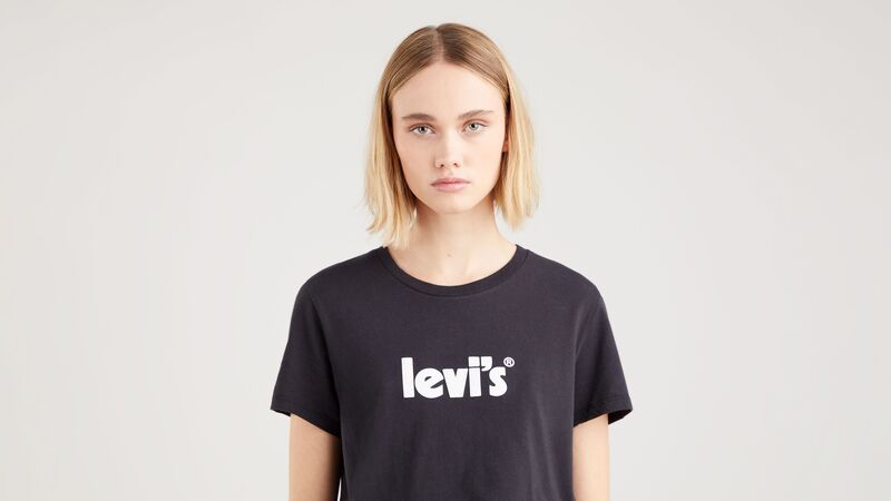 LSE THE PERFECT TEE CORE MINI SPORTSWEA Kadın Siyah T-Shirt - A2086
