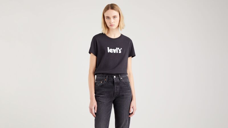 LSE THE PERFECT TEE CORE MINI SPORTSWEA Kadın Siyah T-Shirt - A2086