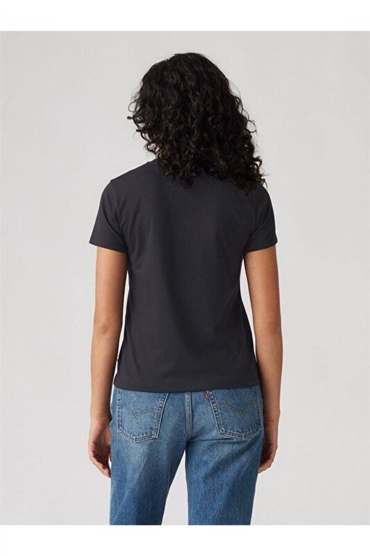 LSE THE PERFECT TEE CORE MINI SPORTSWEA Kadın Siyah T-Shirt - A2086