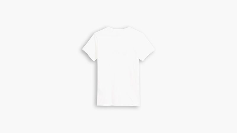 LSE THE PERFECT TEE LEVIS THE ORIGINAL Kadın Bej T-Shirt - A2086