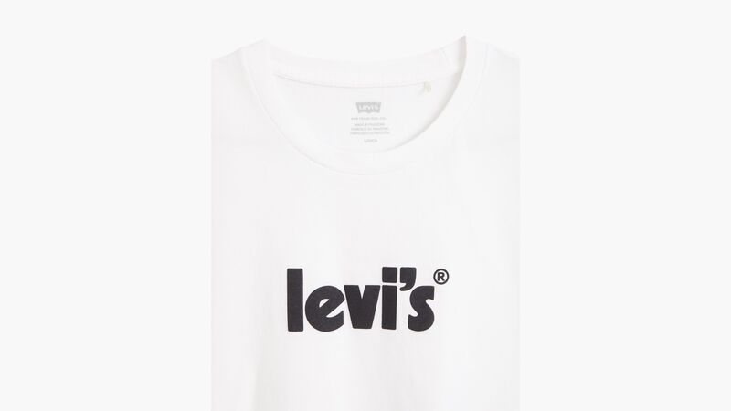LSE THE PERFECT TEE LEVIS THE ORIGINAL Kadın Bej T-Shirt - A2086