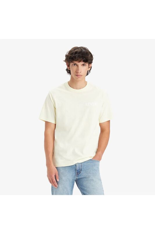 LSESS RELAXED FIT TEE Erkek Beyaz T-Shirt - A2082