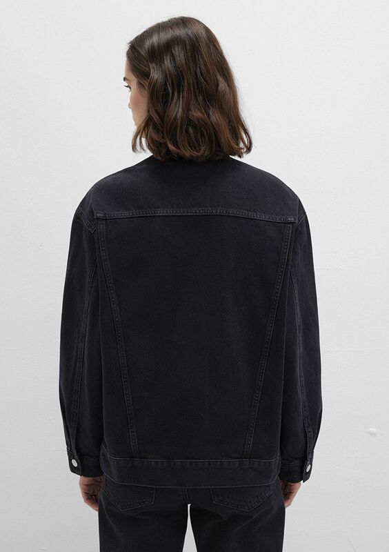 LUNA Kadın Antrasit Denim Ceket - M1110177